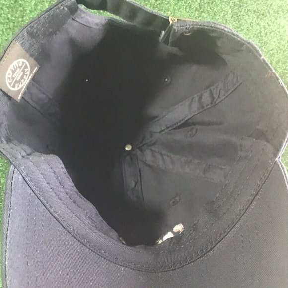 Peloton Blue Cotton Spellout Hat Run Cycling Baseball Adjustable Gym Workout - Picture 6 of 8